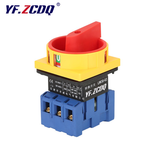 LW30-63A负载断路开关万能转换主控380V负荷隔离JFD电源切断GLD11
