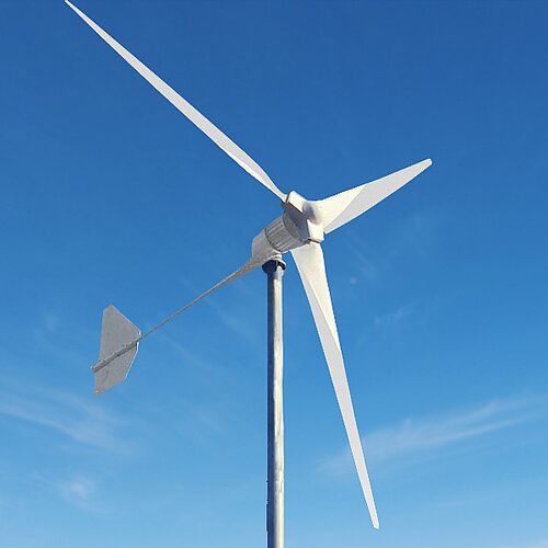 中东非俄风力发电场机3KW96V120V工商业家用养殖水泵畜斯牧罗生活