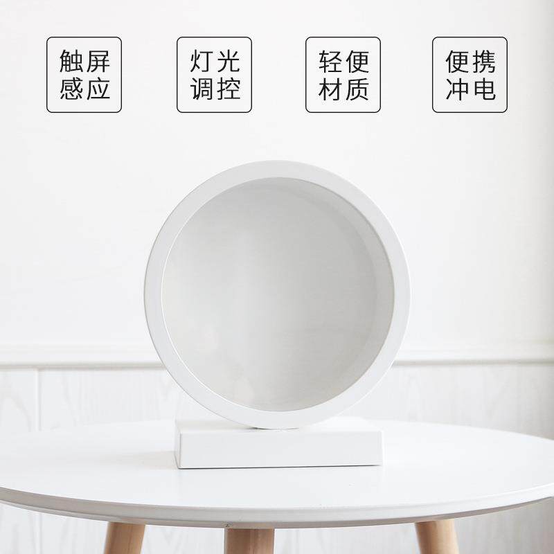 永生花触控调光充电台灯床头灯diy花房器皿送礼盒包装