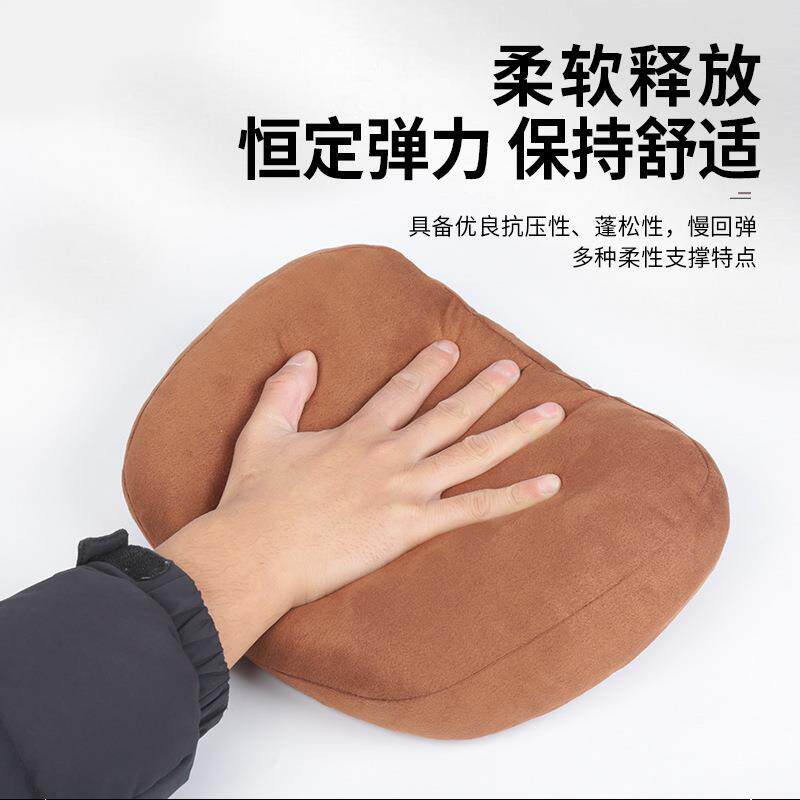 车载S级颈椎枕头鹿皮绒头枕车用座椅靠枕汽车腰靠护颈枕