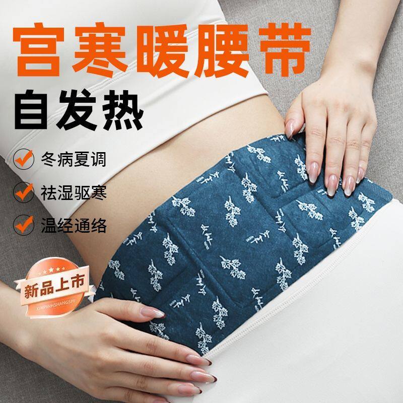 腰贴发热贴暖腰贴艾灸贴腰部专用热敷贴暖腰腹暖宝宝贴艾草暖腰带