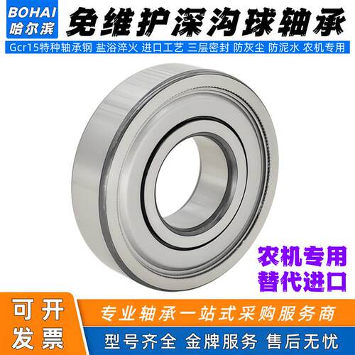 免维护轴承6304 305 306 6307 308 309 310 311 312 313 314-2RST