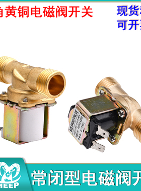 电磁阀220v24v阀门电动12v常闭进放水管电子阀控制阀开关调压阀