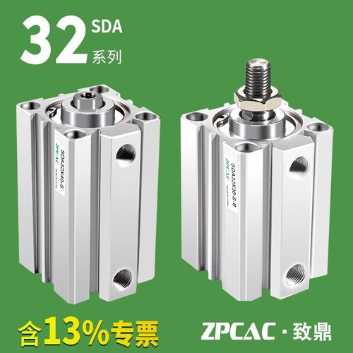 SDA32超薄气缸5*35/45X60-70*75-90*100-110/120/130*140*150-S-B