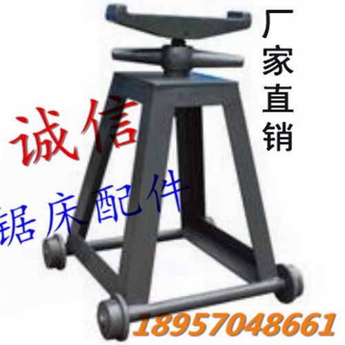 厂家直销各种带锯床配件 GB4028附机架  GZK4232送料架 托料凳