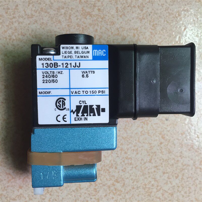 MAC电磁阀130B-121JJ先导阀美国原装130B-111JJ冲床电磁阀111JA