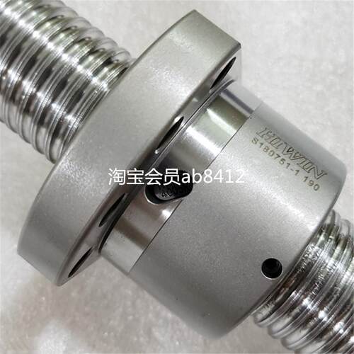 5005丝杆 上银R50-5T4-FSI R50-5T6-FSI 内循环螺母 加工配轴承座