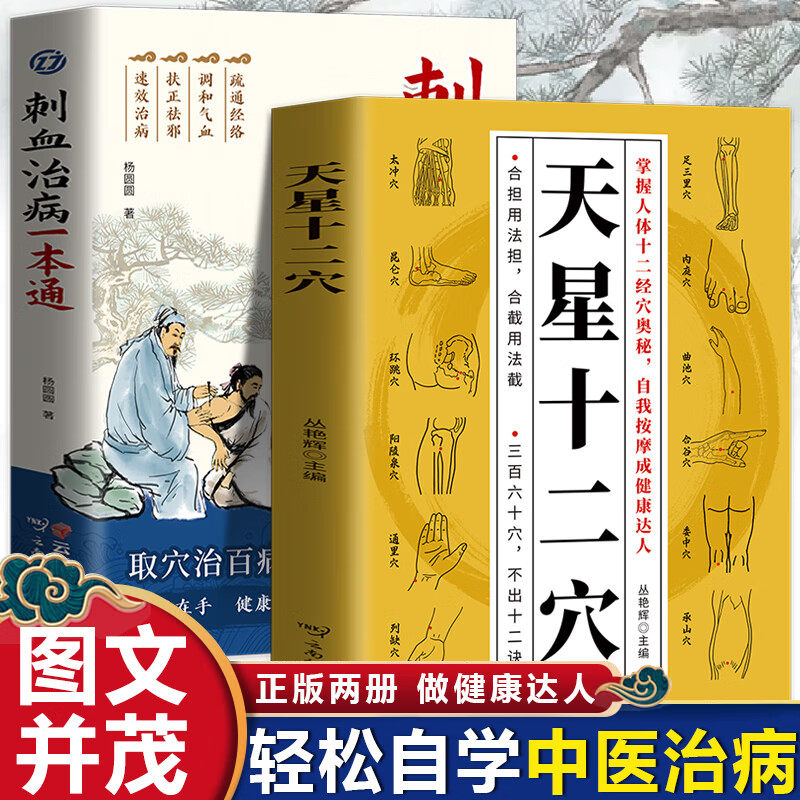 【官方正版-现货速发】天星十二穴正版人体全身经络穴位图 道家全真派七子马丹阳金针度世心传 天心十二穴位中医入门讲人体经穴