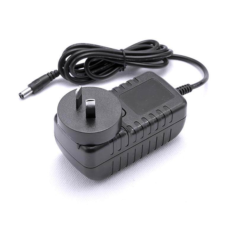 12V3A用于美容脱毛仪电源适配器配英美欧澳转换头过认证CB报告 - 实物图