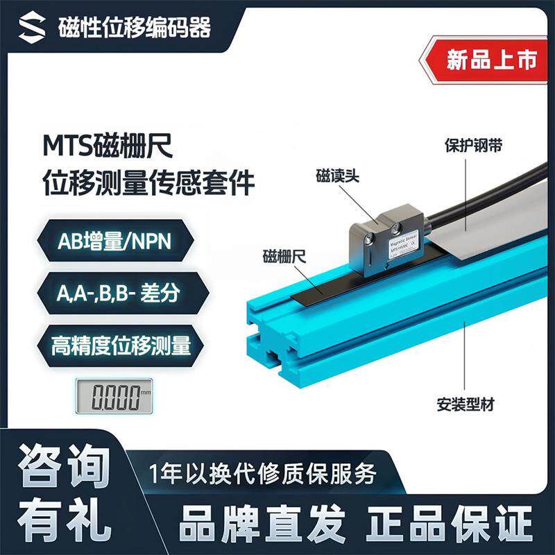国产压铸机磁栅尺读数头MTSH100CSP72磁带磁条伊之密力劲代替GIVI