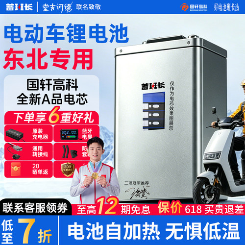 蓄班长北方专用磷酸铁锂电池