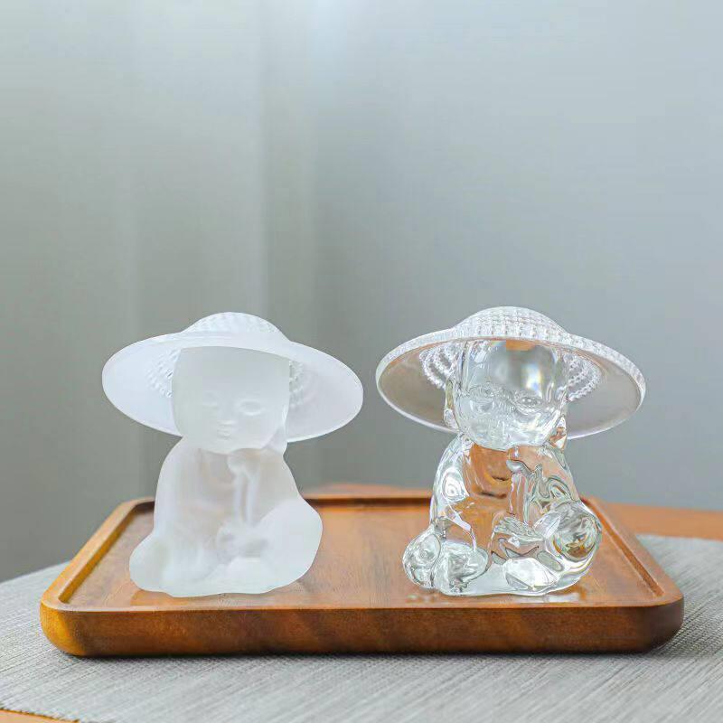 玻璃水晶茶漏茶滤茶宠家用茶叶过滤网功夫茶具滤茶器创意过滤套装