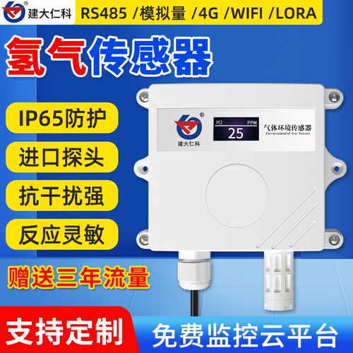 氢气传感器H2工业级高精度报警器变送器气体检测仪