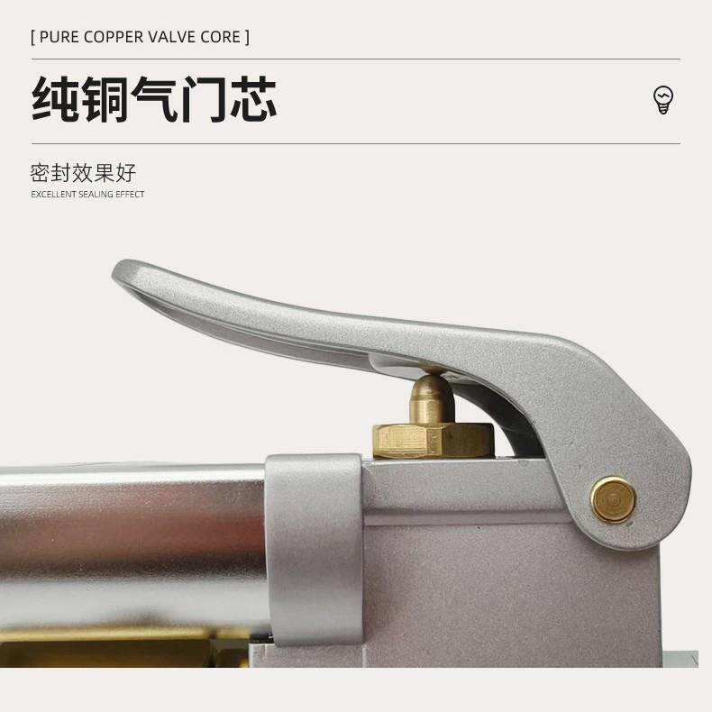 优耐油压防震铝合金胎压表多功能轮胎气压表配充气杆充气头