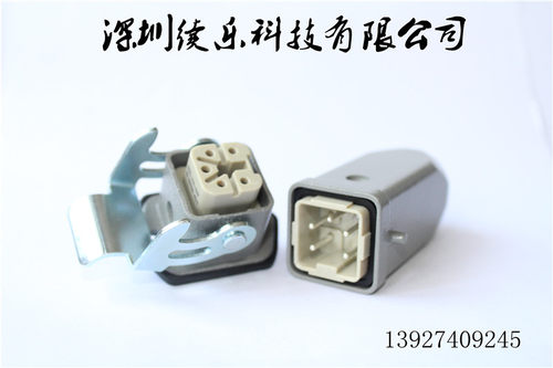 重载连接器 矩形插头 HA-004-M HA-004-F H3A-HB-1L H3A-TO-2B
