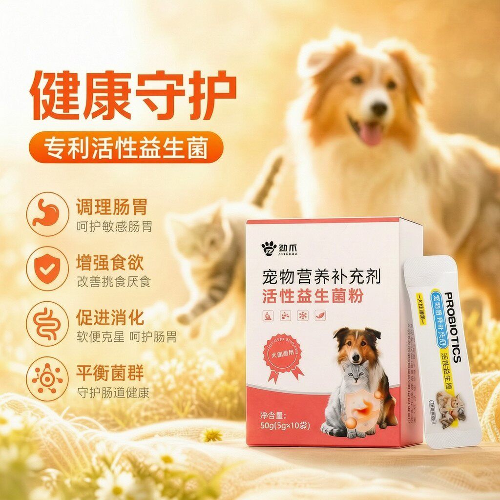 劲爪猫狗通用益生菌平衡菌群