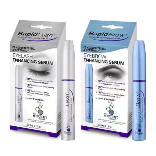 跨境以色列RapidLash eyelash 睫毛液 RapidBrow eyebrow 眉毛液