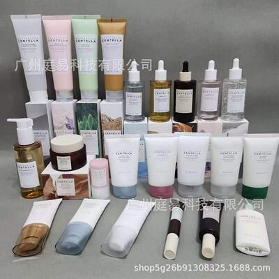 跨境SKIN1004系列理肤天使积雪草面霜爽肤水精华套装
