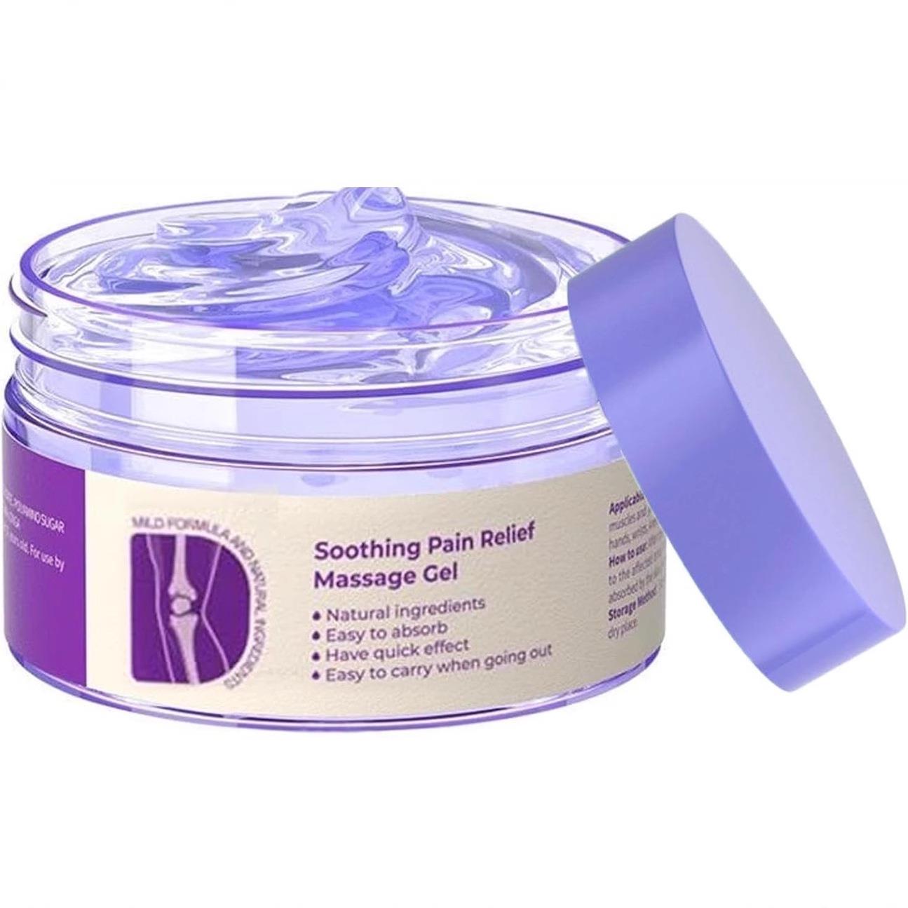 现货TK跨境 Joint Pain Gel Purple Gel关节疼痛凝胶紫色缓解痛图片