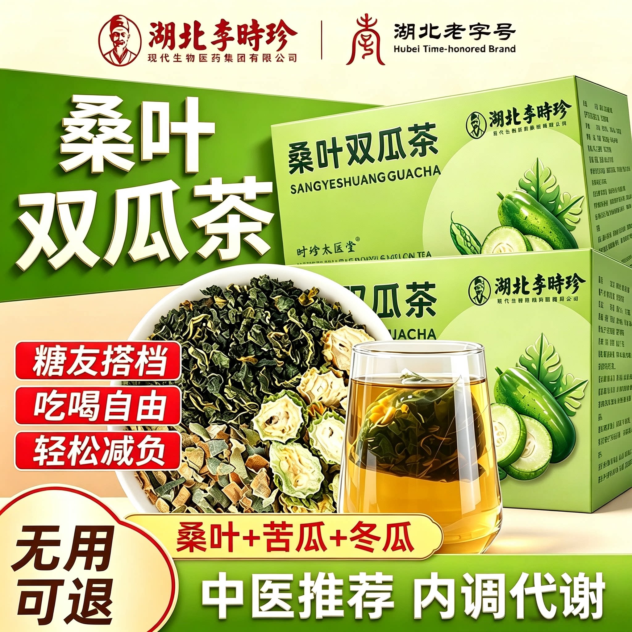 科学配比无添加居家办公冲泡茶图片