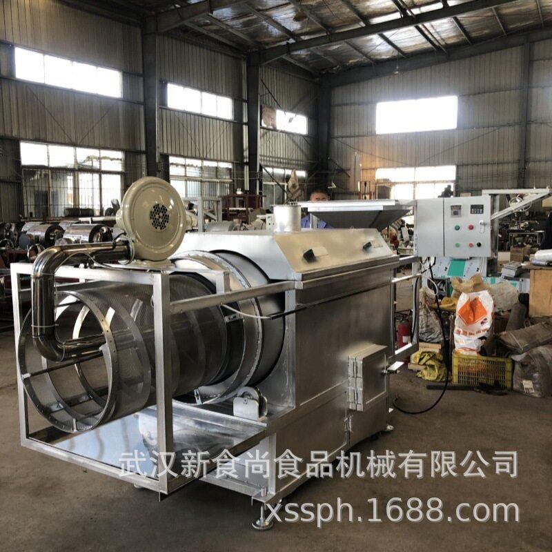 XSS-CM200型自动炒米机冻米糖配套设备教技术厂家直销炒米机