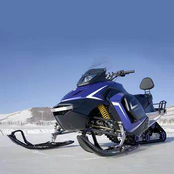 工厂直销成人2座智能ATV150CC履带式雪地摩托车雪地越野摩托车