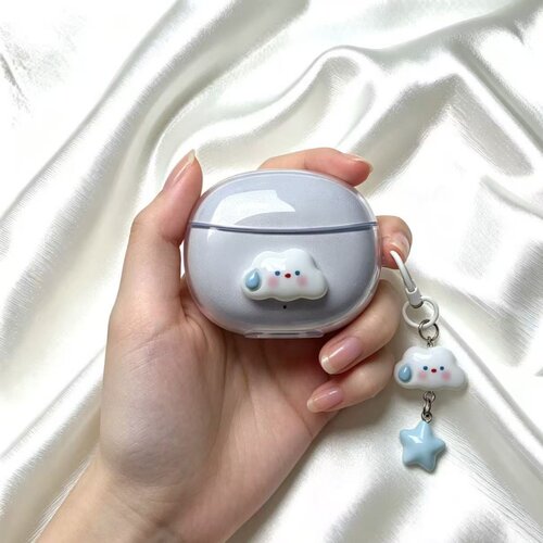 适用于漫步者X Clip冰晶透明耳机壳全包防摔壳漫步者xclip保护套