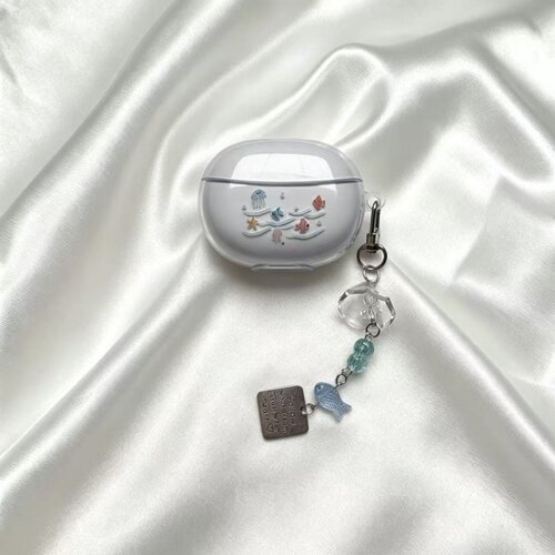 适用唐麦Q8 AI透明耳机套唐麦q8 ai无线蓝牙耳机保护套软壳潮防摔