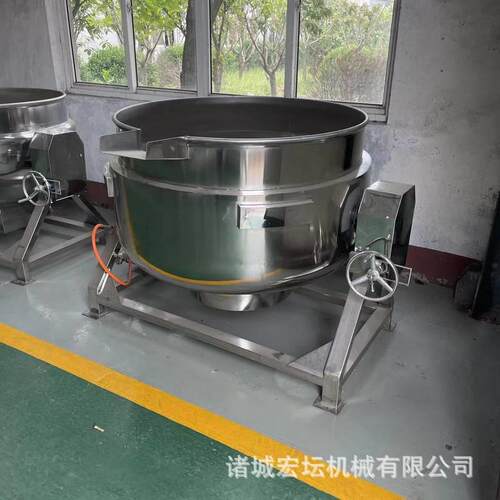 全自动倾可式蒸加热搅夹层锅EEC汽设备拌烧鸡鸭脖卤煮锅食品夹层