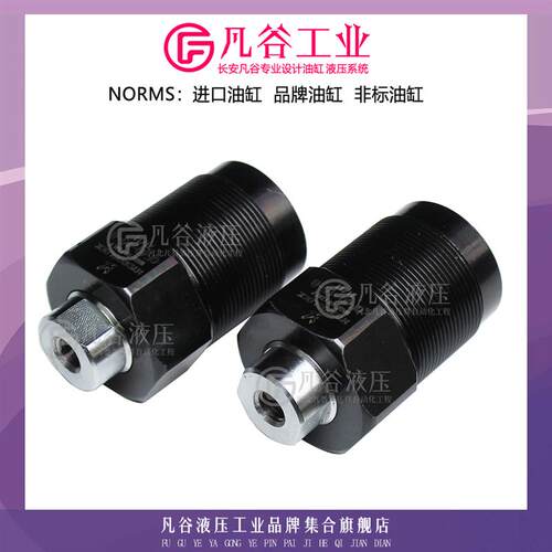 HYDROBLOCK外螺纹支撑油缸液压缸CF40-15-B 工装夹具浮动液压油缸