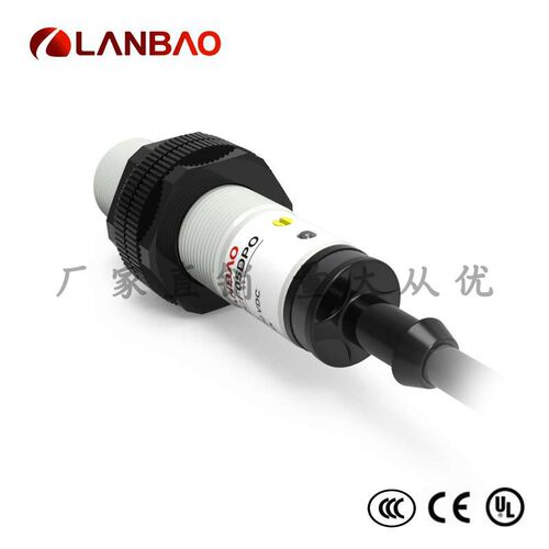 上海兰宝CR18SCF05DNR电容式传感器埋入5mm引线 塑料圆柱接近开关