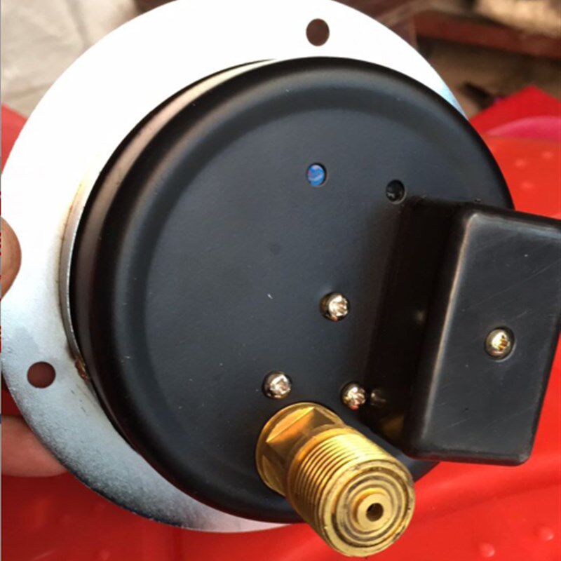 YXC100ZT-0.1-0mpa 磁助式轴向带边电接点真空压力表电极点负压表
