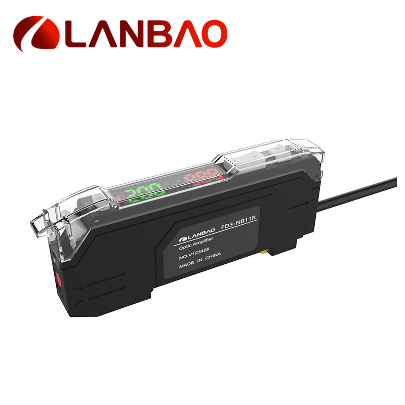 兰宝FD3-NB11R光纤放大器 红色LED自动校准感测器