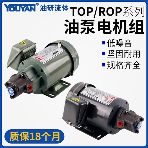 ROP-10A润滑BMA三角泵TOP-11A摆线泵NOP-12A油泵电机装置组LOP13A