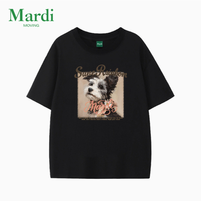 MardiMoving纯棉短袖女T恤