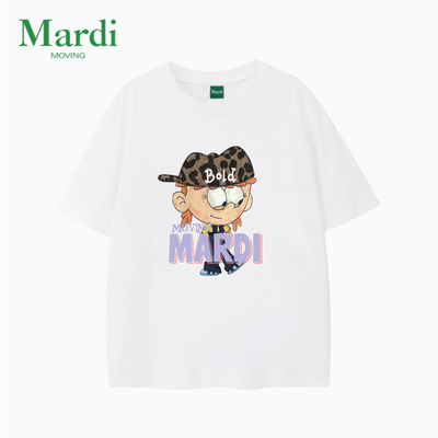 MardiMoving纯棉短袖女T恤