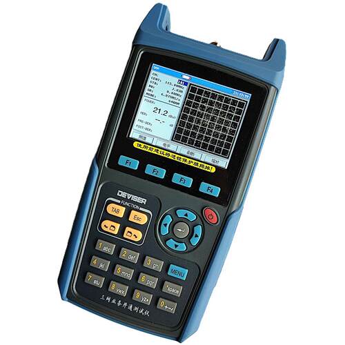 德力DS6300E数字场强仪三网电视宽带业务EOC测试仪CM反向DS6300C