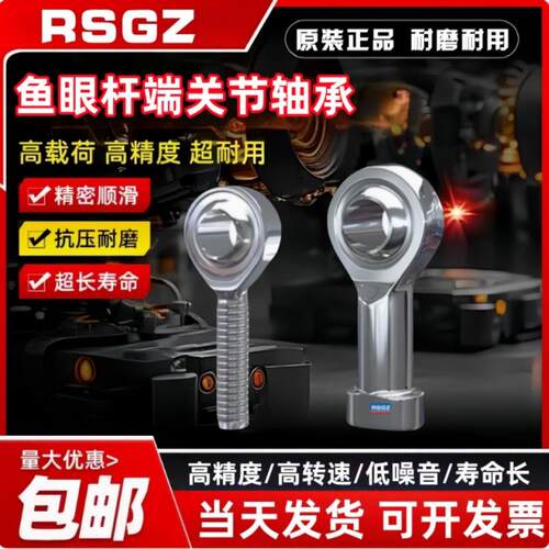 RSGZ不锈钢304材质鱼眼轴承BNC02-SI5 6 8 10 12 14 16 20T/K-R-L