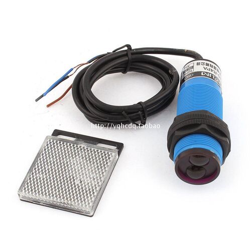 二开  E30-R4PB 反馈式光电开关 E30-R4PA 6-36V 常开 4m