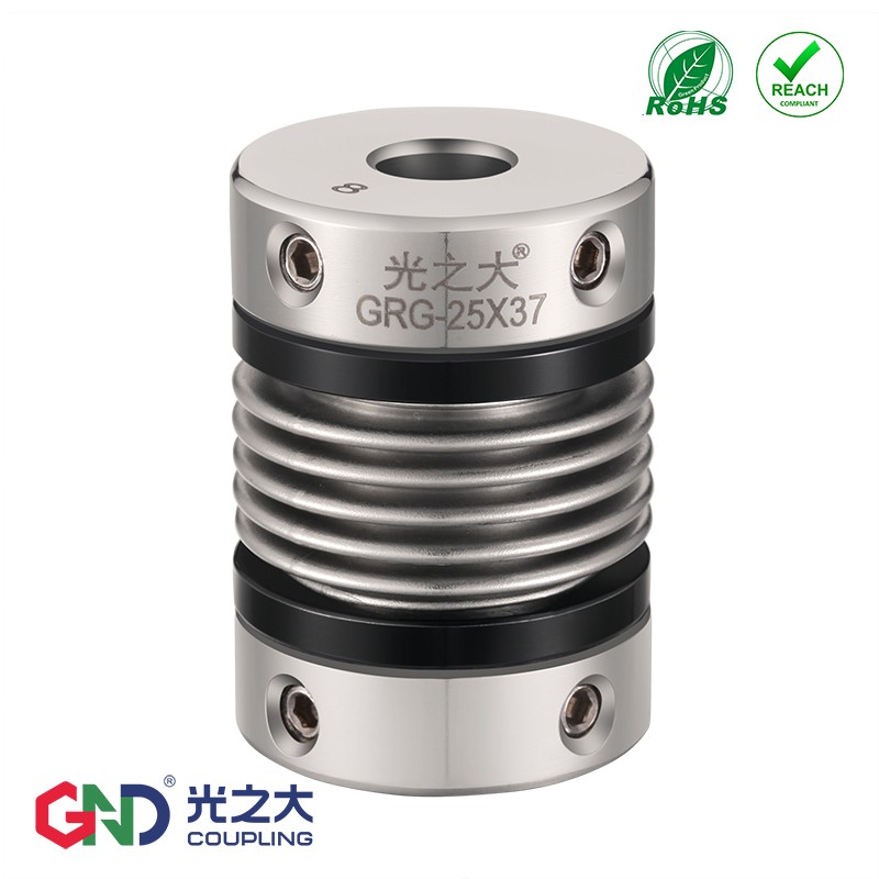 光之大不锈钢波纹管弹性联轴器步进伺服电机膜片梅花丝杆CPBSC