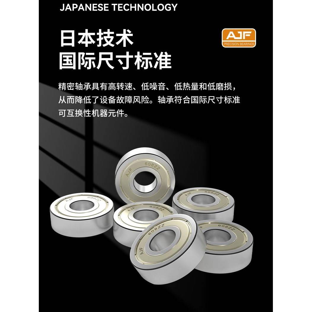 微小型轴承内径3 4 5 6 7 8 9 10 12mm外径13 14 15 16 17 19 20