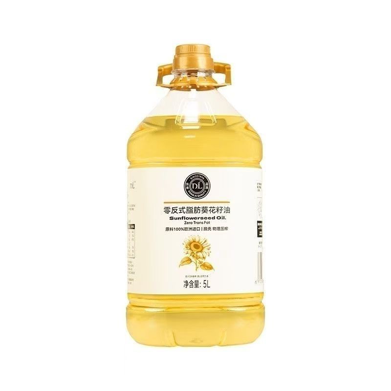 胖东来葵花籽油5L一级精炼非转葵花籽油