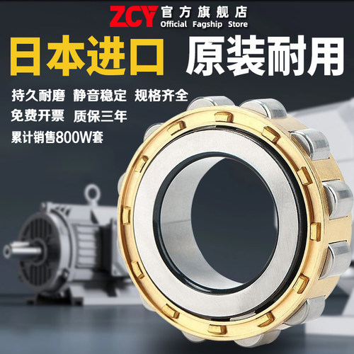日本ZCY进口圆柱滚子轴承RN304 305 306 307 308 309 310EM/P5