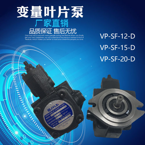 液压油泵变量叶片泵VP-SF-20-D VP-SF-15/12-D VP-SF-30/40-D花键