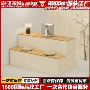 现时尚收银台 女装鞋包店前台 商城店铺柜台桌美容理发店接待处