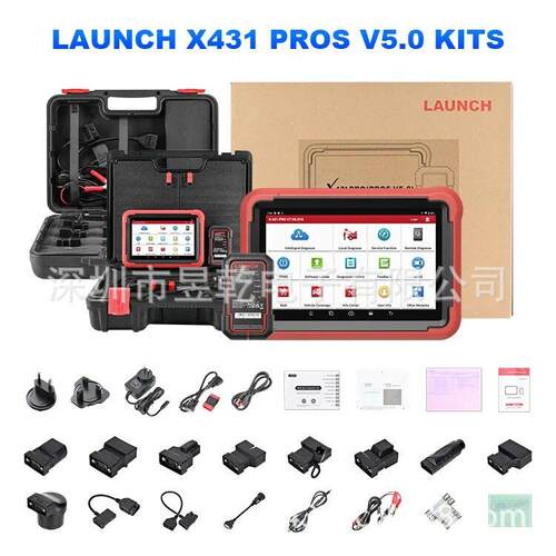 100% Original LAUNCH X-431 PROS V5.0 OBD2 Diagnostic Tool