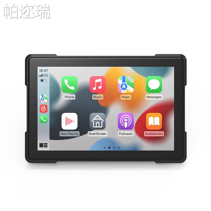 摩托电动车CarPlay行车记录仪苹果导航前后摄像源头直销智能互联