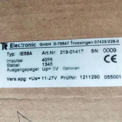 TR编码器IE58A系列光电旋转编码器