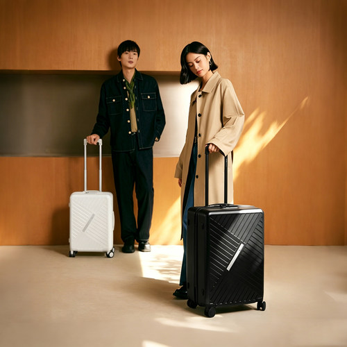 爱华仕光影行李箱20寸出国留学女新款轻便拉杆箱24寸旅行箱男耐用