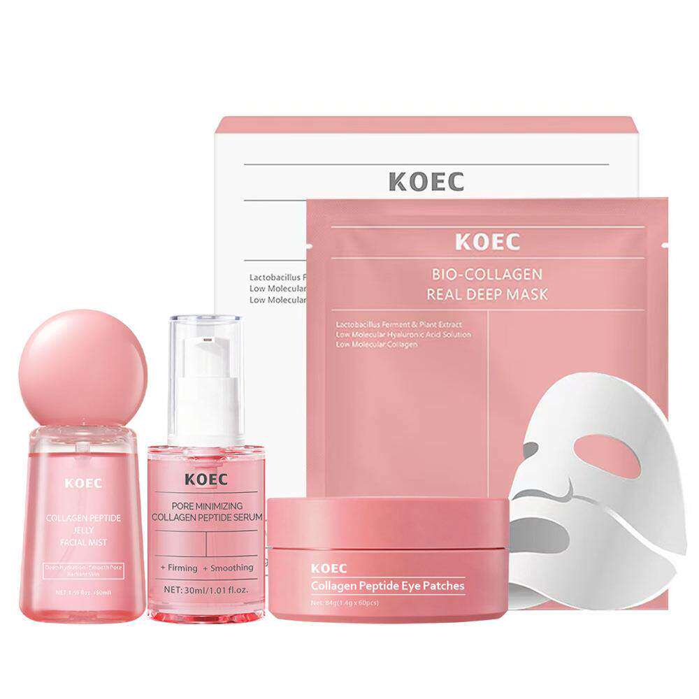 KOEC胶原蛋白护肤套装面膜白涂抹面膜